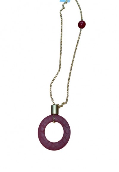 COLLANA LUNGA CON CERCHIO PAVIE'...