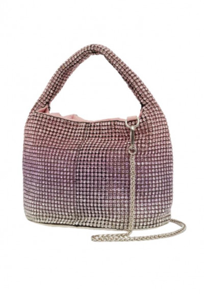 BORSA A SPALLA SHINY PIETRE DEGRADE'...