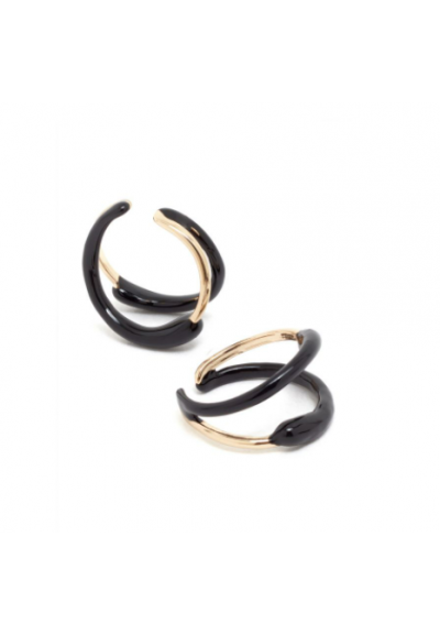 Earcuff nero Nalì EMOR0826