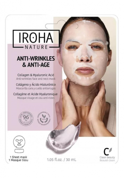 IROHA-MASCHERA VISO/COLLO ANTIRUGHE...