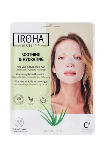 IROHA Maschera viso in tessuto...