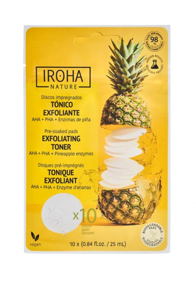 IROHA TONICO ESFOLIANTE dischetti...