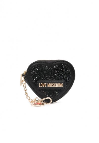 Porta monete con strass Love Moschino...