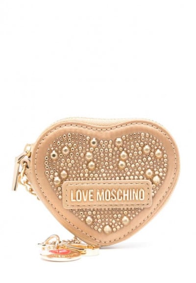 Porta monete con strass Love Moschino...