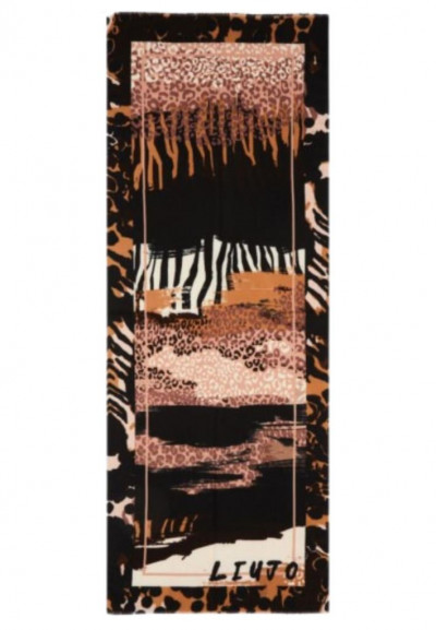 Foulard con stampa animalier Liu Jo