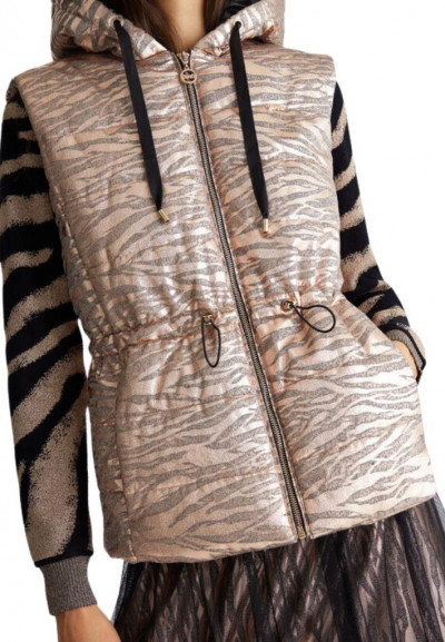 Gilet animalier imbottito Liu Jo