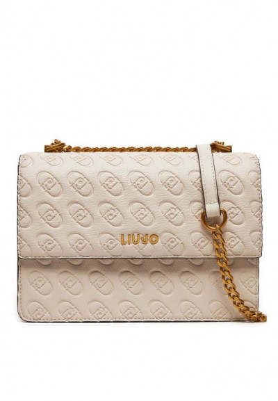 Borsa a spalla con logo Liu Jo