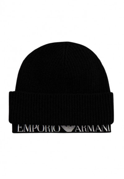 Berretto con logo Emporio Armani