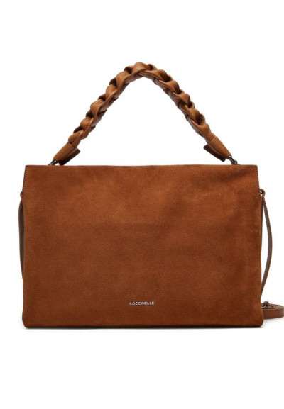 Borsa a mano in suede Coccinelle