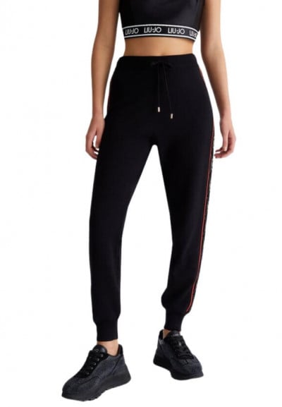 Pantaloni jogging in maglia Liu Jo