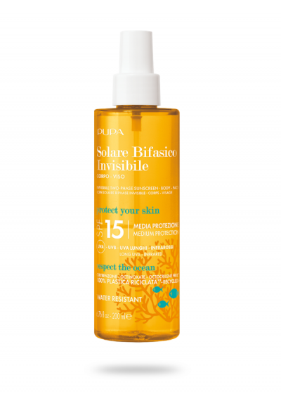 Pupa SOLARE BIFASICO INVISIBILE SPF 15 