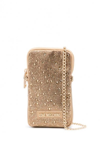 Porta cellulare con strass Love...