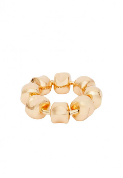 BRACCIALE CILINDRI OVERSIZE ORO NALI'