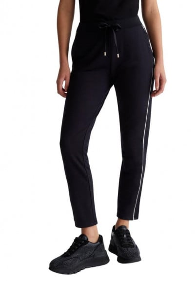 Pantaloni jogging neri Liu Jo