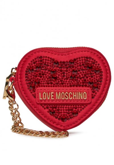 Porta monete con strass Love Moschino...