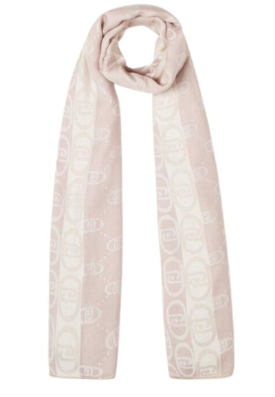 Stola jacquard monogram Liu Jo