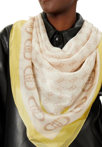 Foulard con logo Liu Jo