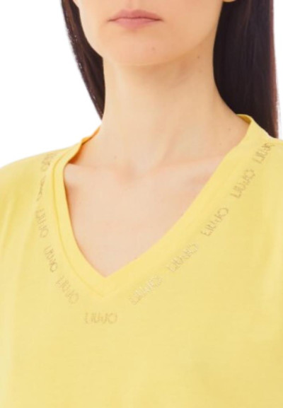 T-shirt con logo Liu Jo