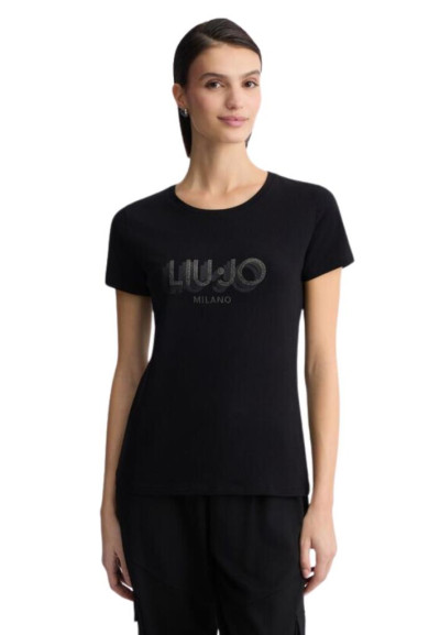 T-shirt con logo Liu Jo