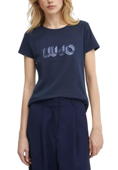 T-shirt con logo Liu Jo