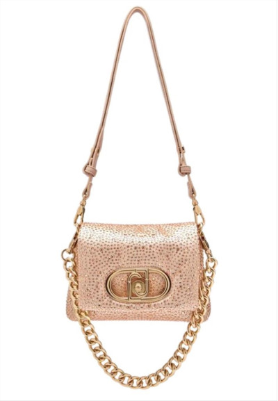 Borsa LaPuffy con strass Liu Jo