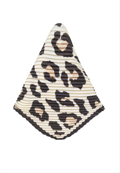 FOULARD LEOPARD PLISSE NALI'  