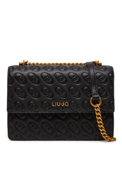 Borsa a spalla con logo Liu Jo