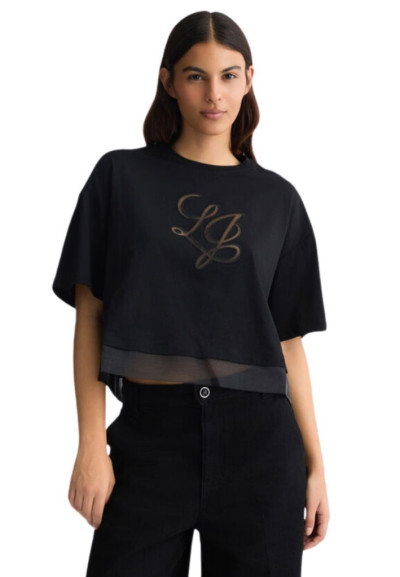 T-shirt con logo Liu Jo