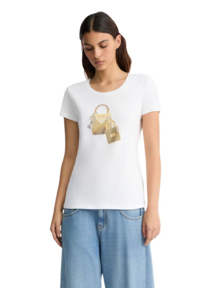 T-shirt con stampa Liu Jo